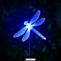 B&M Colour Changing Solar Stake Light - Dragonfly 6 B&M Colour Changing Solar Stake Light - Dragonfly -Garden Supply Store 286951 colour changing stake solar light dragonfly
