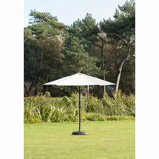 Crank Handle Parasol 2.7m - Cream 3 Crank Handle Parasol 2.7m - Cream - Image 3