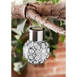 Dallas Hanging Solar Light -Garden Supply Store 318923 Dallas Light DAYTIME Edit