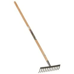Rolson Ash Wood Garden Rake