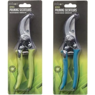 Rolson Pruning Secateurs - Lime 2 Rolson Pruning Secateurs - Lime - Image 2