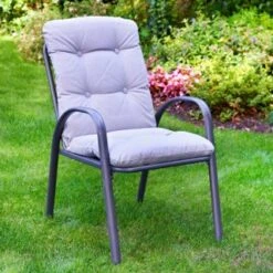 Madison Premium 8pc Patio Set -Garden Supply Store 353309 madison grey padded 8pc patio set