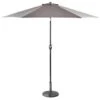Crank Handle Parasol 2.7m - Grey