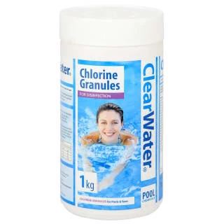 ClearWater Chlorine Granules 1kg 2 ClearWater Chlorine Granules 1kg - Image 2