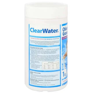 ClearWater Chlorine Granules 1kg 3 ClearWater Chlorine Granules 1kg - Image 3