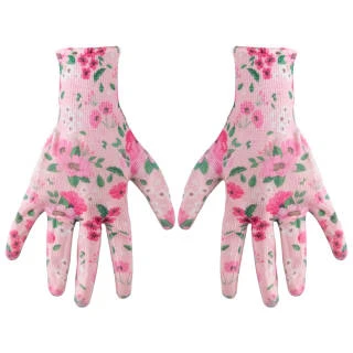 Fashion Nitrile Coated Garden Glove - Floral 2 Fashion Nitrile Coated Garden Glove - Floral - Image 2