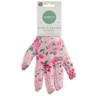 Fashion Nitrile Coated Garden Glove - Floral 1 Fashion Nitrile Coated Garden Glove - Floral