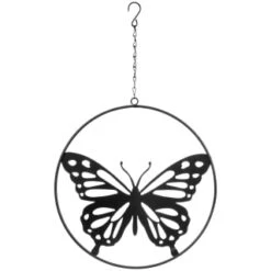 B&M Insect Hanging Hoops -Garden Supply Store 366579 insect in hoop butterfly