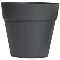 B&M Soho Pot Planter - Charcoal 38cm