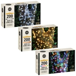 Solar Powered Micro LED Lights 200pk - Cool White 4 Solar Powered Micro LED Lights 200pk - Cool White - Image 4