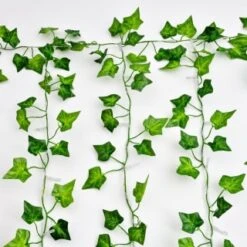 Solar Powered Artificial Ivy Leaf Curtain 150cm 6 Solar Powered Artificial Ivy Leaf Curtain 150cm -Garden Supply Store 379257 150cm x 150cm solar powered artificial ivy leaf curtain 192 warm white leds 3