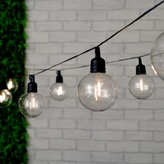 Edison Style Light Bulb String Lights 10pk 1 Edison Style Light Bulb String Lights 10pk