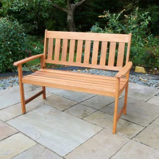 Jakarta Solid Wood Garden Bench 1 Jakarta Solid Wood Garden Bench