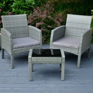 Sorrento Armchair Bistro Set 3pc 1 Sorrento Armchair Bistro Set 3pc