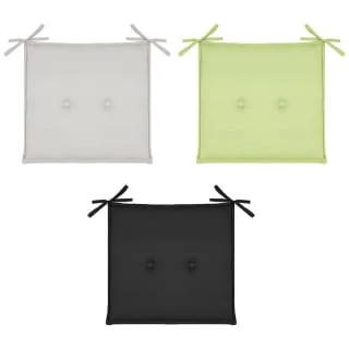 Luxury Seat Pads - Black 2pk 3 Luxury Seat Pads - Black 2pk - Image 3