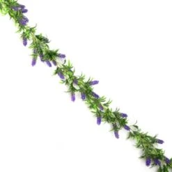 B&M Artificial Lavender Garland 180cm 6 B&M Artificial Lavender Garland 180cm -Garden Supply Store 379985 180cm artificial lavender garland