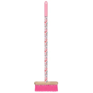 Kids Long Handle Printed Tool - Pink - Brush 2 Kids Long Handle Printed Tool - Pink - Brush - Image 2