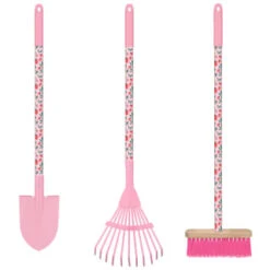 Kids Long Handle Printed Tool - Pink - Brush 5 Kids Long Handle Printed Tool - Pink - Brush -Garden Supply Store 392933 kids long handle printed tools girls group