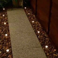 Solar Powered Ground Spotlights 10pk