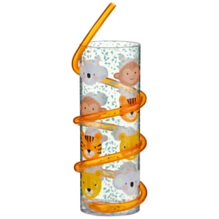 B&M Little Safari Animal Tumbler & Straw (Assorted) 5 B&M Little Safari Animal Tumbler & Straw (Assorted) - Image 5