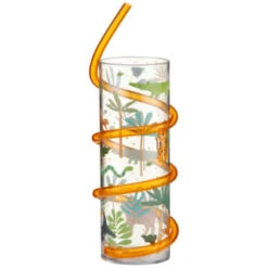 B&M Little Safari Animal Tumbler & Straw (Assorted) 7 B&M Little Safari Animal Tumbler & Straw (Assorted) -Garden Supply Store 394235 kids animal tumbler and straw orange tiger