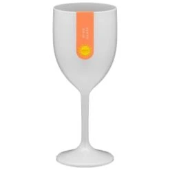 B&M Simply Summer Wine Glass - Grey