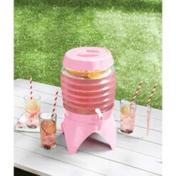 B&M Collapsible Drinks Dispenser 5.4L - Pink 7 B&M Collapsible Drinks Dispenser 5.4L - Pink -Garden Supply Store 394280 colaspable drink dispenser pink 3