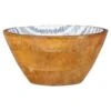 B&M Ocean Air Wooden Bowl - Stripes