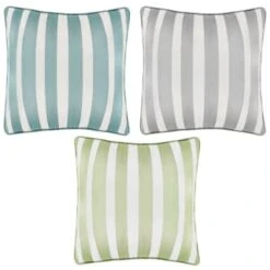 Basic Stripe Scatter Cushion - Blue -Garden Supply Store 396025 basic stripe scatter cushion group